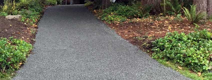 Driveway and private road base prep